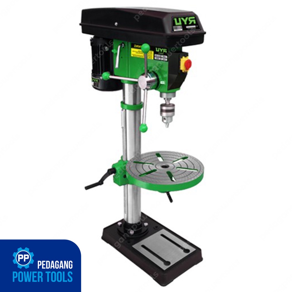 RYU RBD16 MESIN BOR DUDUK 16 MM LISTRIK BENCH DRILL 16MM PRESS TANGAN