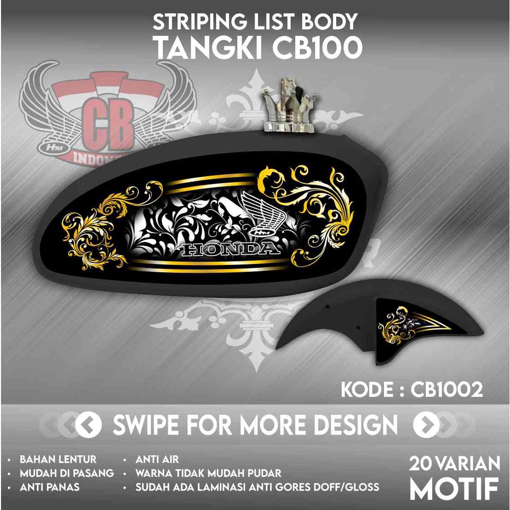 striping cb 100 stiker cb 100 stiker cb100 variasi striping cb cb 100 tangki cb 100 | CB100 | CB1002