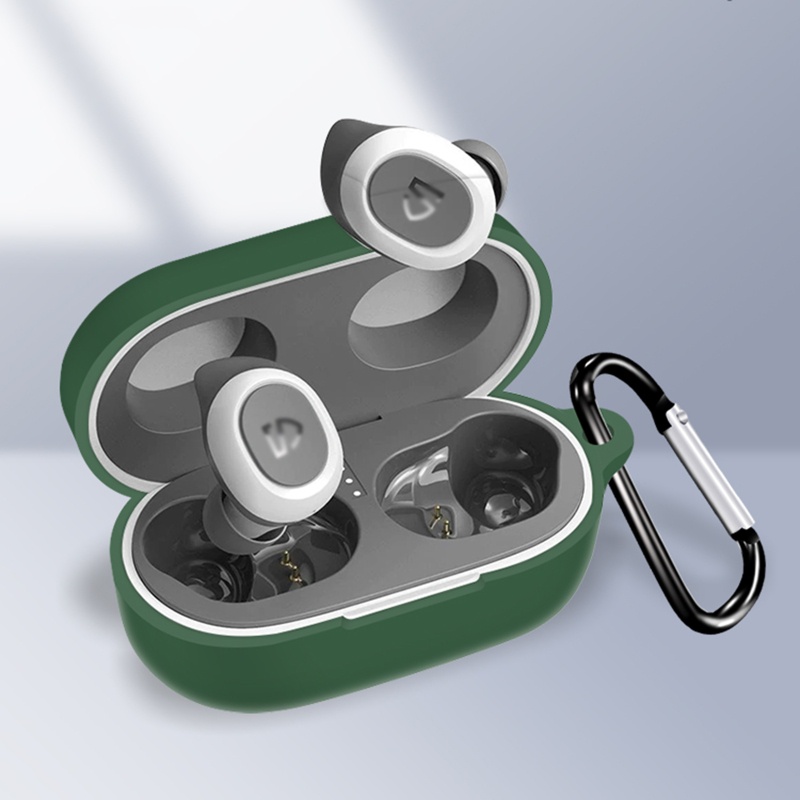 Bt Pelindung Earphone Ultra Slim &amp; Tipis Lembut Untuk Case Untuk SoundPEATS TrueFree2