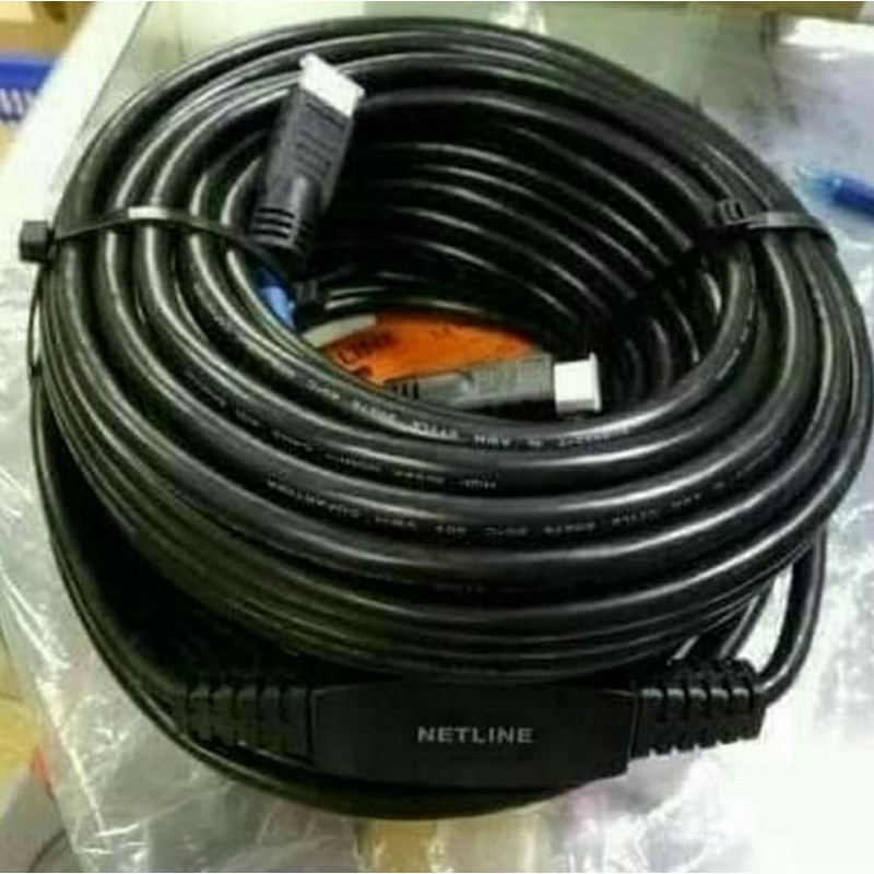 Kabel HDMI to HDMI v1.4 gold plate 20 meter