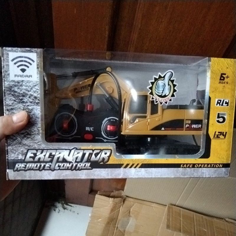 RDR1139 RC Excavator Mainan Anak Mobil Beko Keruk Remote Control