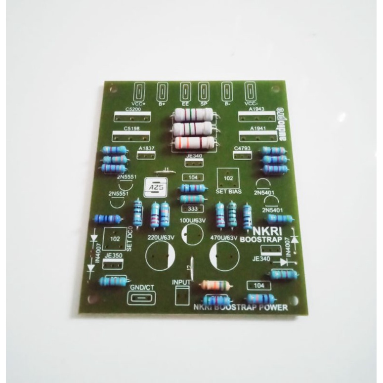 PCB NKRI BOSTRAP Plus Resistor