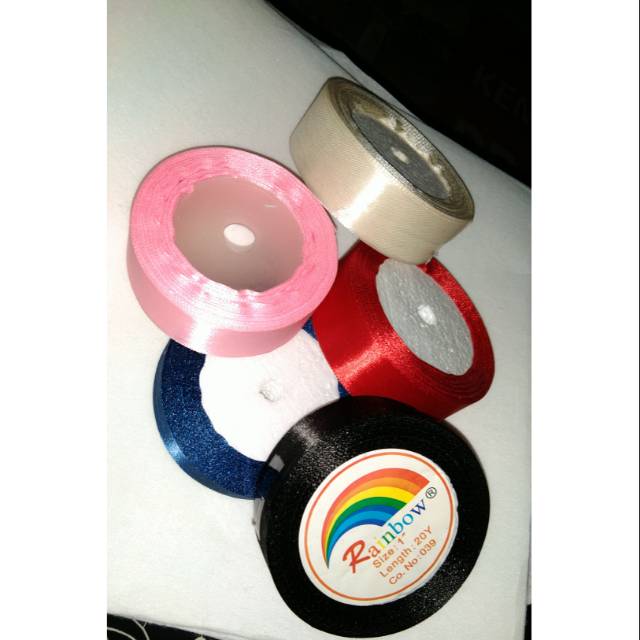 

Pita Satin 1' (2,5cm) satuan