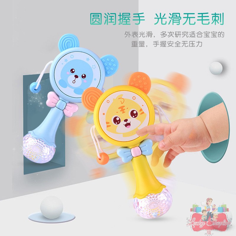 [BIG SALE] Mainan Anak Tongkat Rattle Stick Musik dan Teether