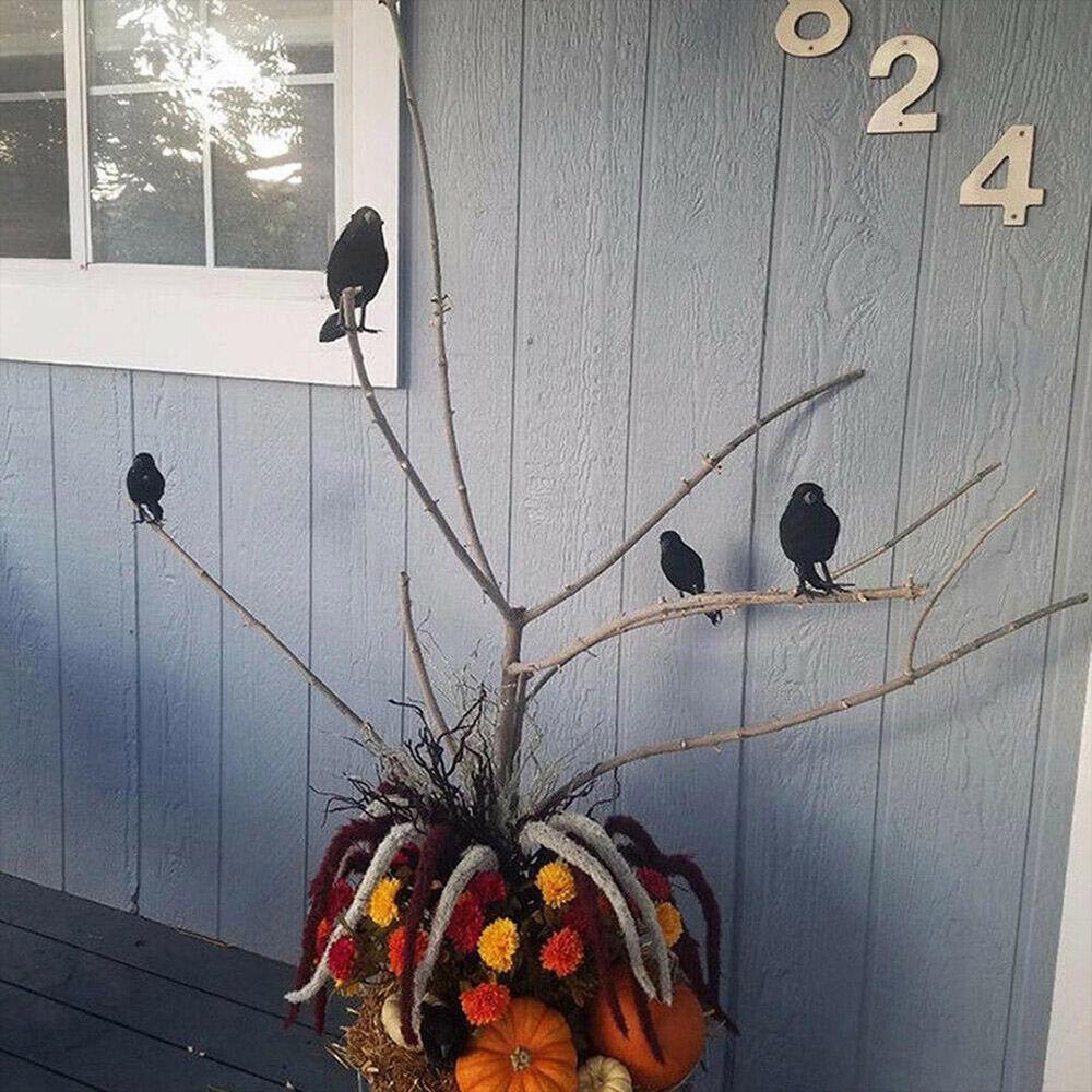 Suyo Burung Gagak Hitam Untuk Dekorasi Halloween