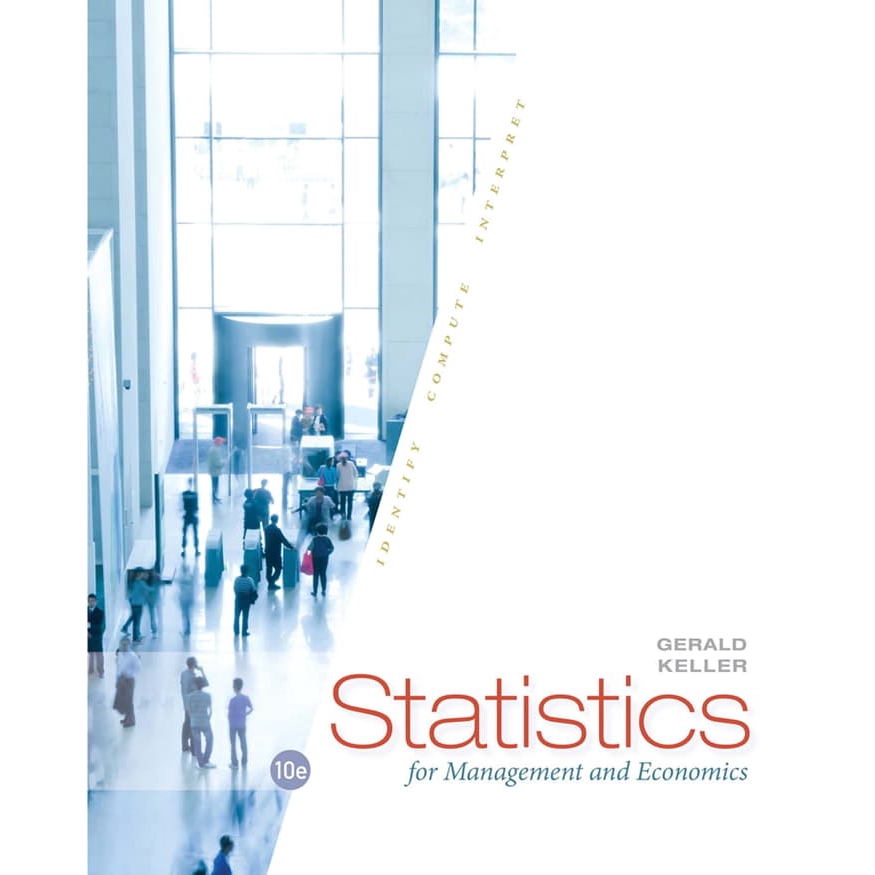

Buku STATISTICS FOR MANAGEMENT AND ECONOMIC - HARDCOVER