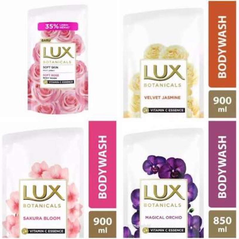 lux sabun mandi cair 450 ml