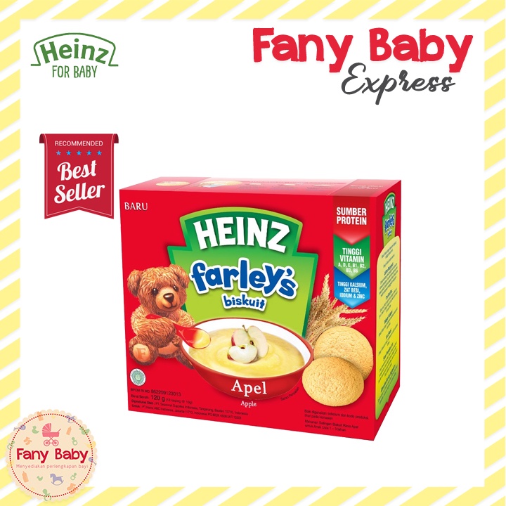 [BUY 1 GET 1] HEINZ FARLEYS RUSK / BISKUIT BAYI 120G