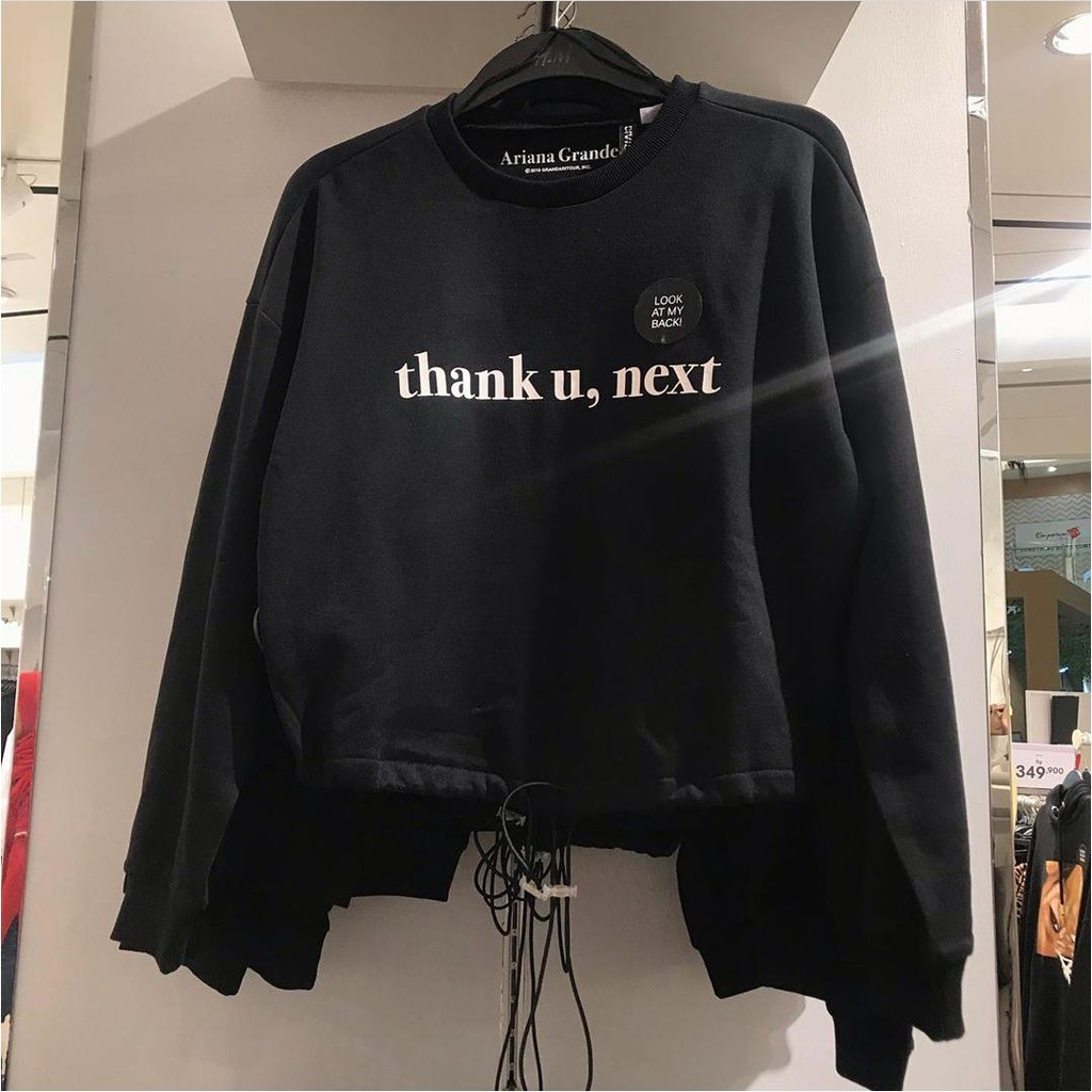 thank you next sweater