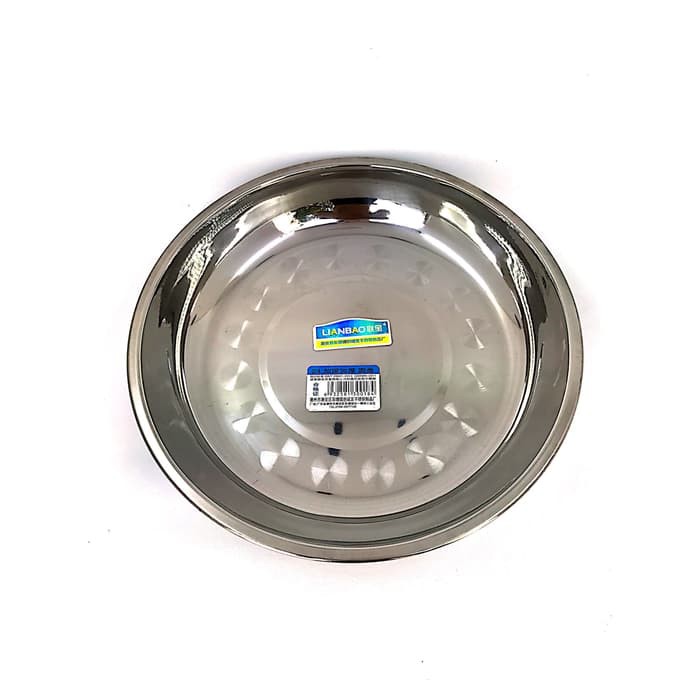 Piring / nampam / tray stainless 24CM