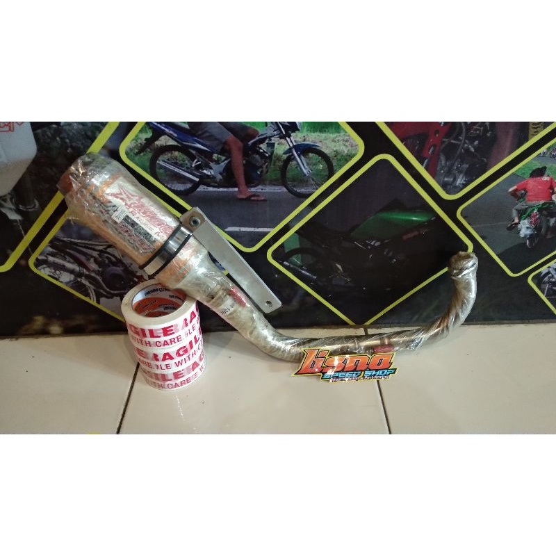 Kenalpot HOGO pluto BEAT 130cc ( road race - drag bike )