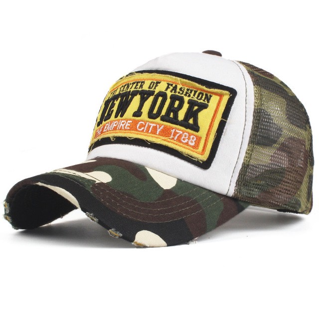 Topi Baseball Adjustable Motif Bordir New York Themed Gaya Hip Hop Untuk Pria Dan Wanita