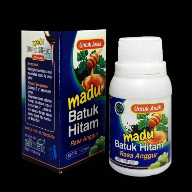 Madu Batuk Anak Eliman Obat Batuk Herbal Flu Pilek Radang Tenggorakan