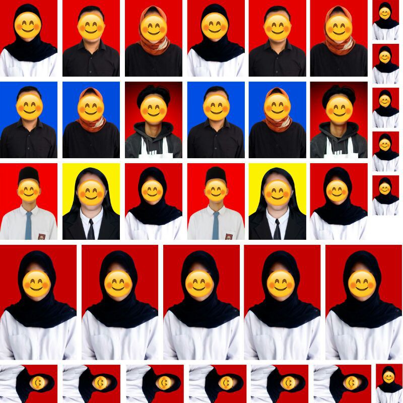 Jual EDIT BACKGROUND FOTO/ EDIT PAS FOTO WARNA/ HITAM PUTIH | Shopee