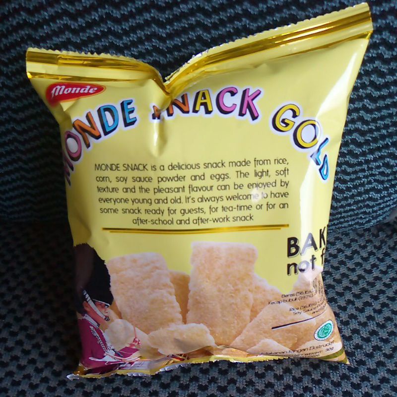 MONDE SERENA SNACK GOLD 30G MAKANAN RINGAN NISSIN CRISPY DELICIOUS SPICY 50G 60G