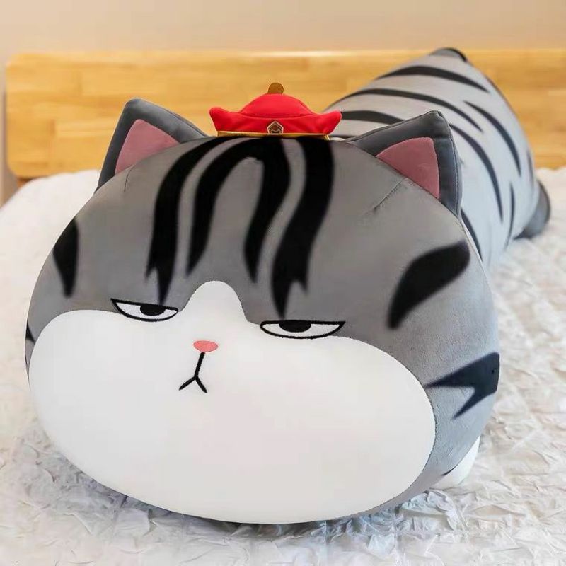 JUMBO SIZE 1 METER  BONEKA BANTAL KUCING FURYU CAT GEMBUL.