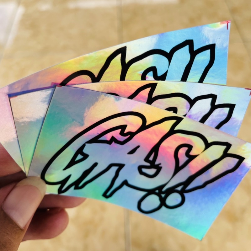 Stiker Viral Gas Herex Racing Hologram Bijian - soundbalapblitar