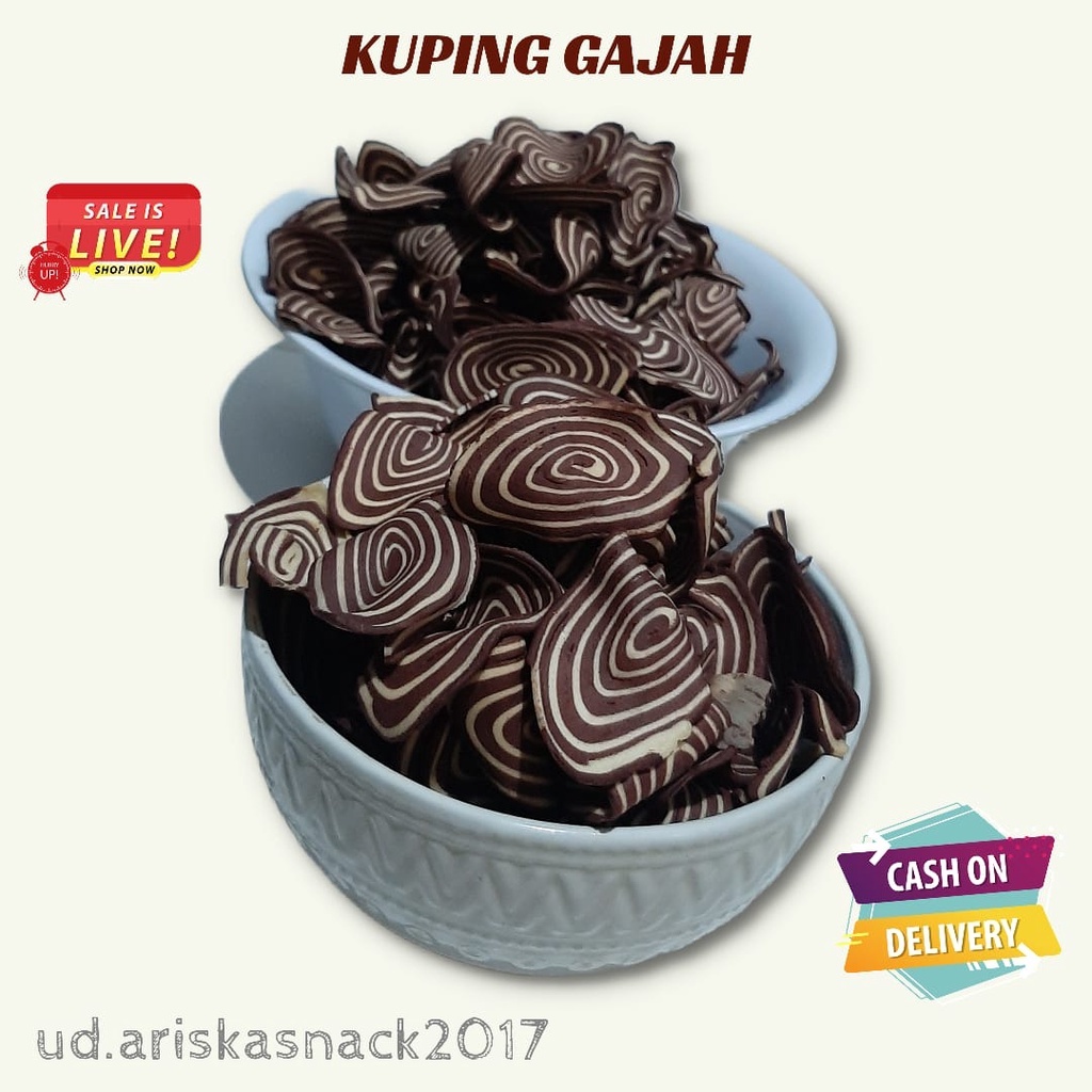 

Kue Kuping Gajah Mini 250g Kuping Gajah Super