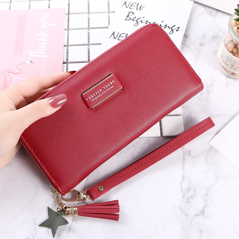 Medan Termurah KD03 Korean style Dompet  Cantik tebel import Dompet FY panjang wanita import