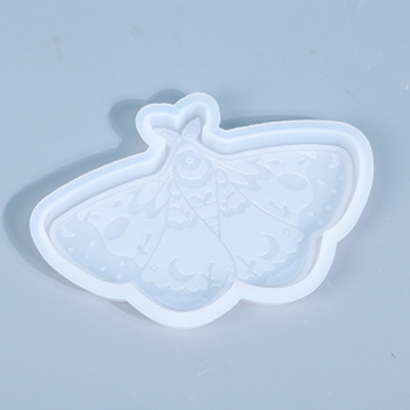 SIY  Butterfly Coaster Crystal Epoxy Resin Mold Tray Plate Cup Mat Pad Silicone Mould