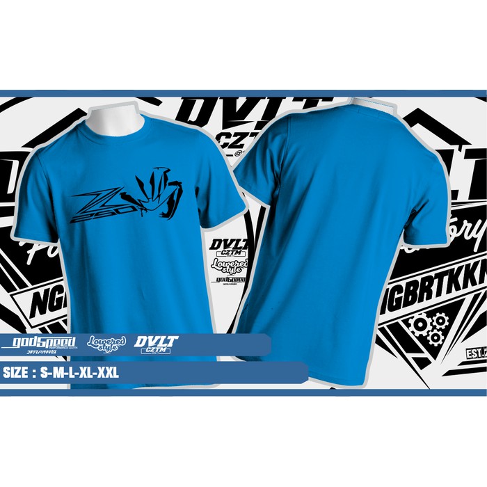 Kaos Kawasaki ZX 250 (Green) -MD Cloth