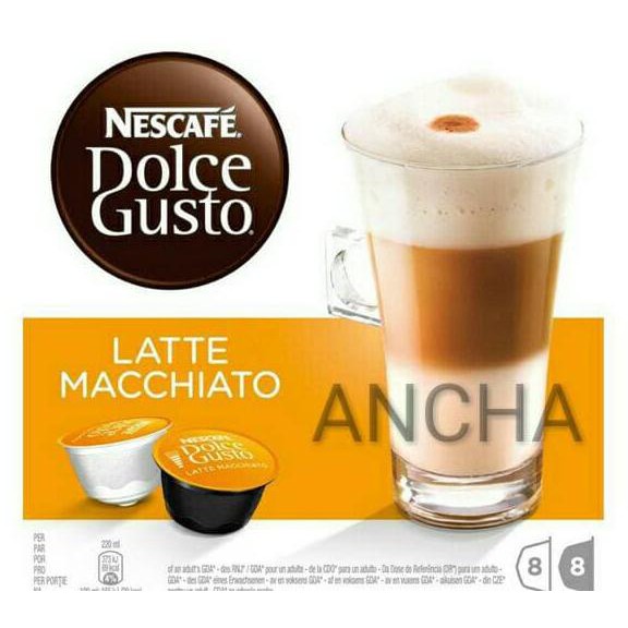 

NESCAFE DOLCE GUSTO LATTE MACCHIATO KODE 1364
