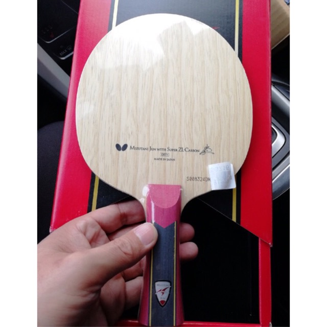 Bet Mizutani Jun Tenis Meja Super ZLC Kayu Tenis Meja Butterfly Mizutani jun Carbon