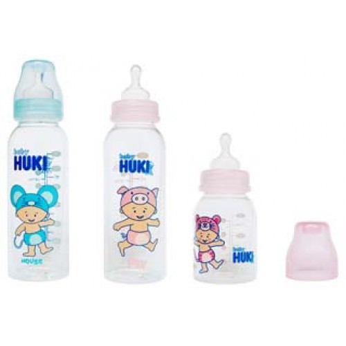 Huki Botol susu dot gepeng 240ml.120ml.60ml