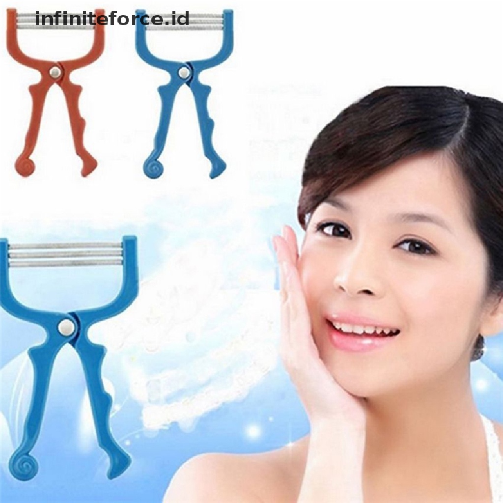 (Infiniteforce.Id) Epilator / Alat Cukur Bulu Wajah Model Genggam