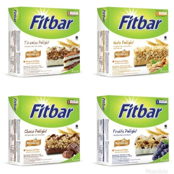 

Promo Awal tahun Fitbar Cemilan Instan Untuk Diet 1 box isi 5pcs x 22 gram Promo Awal tahun