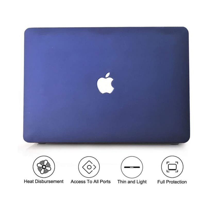 Casing Cover Hardcase Macbook Pro Toucbar 15 inch A1707 A1990 navy