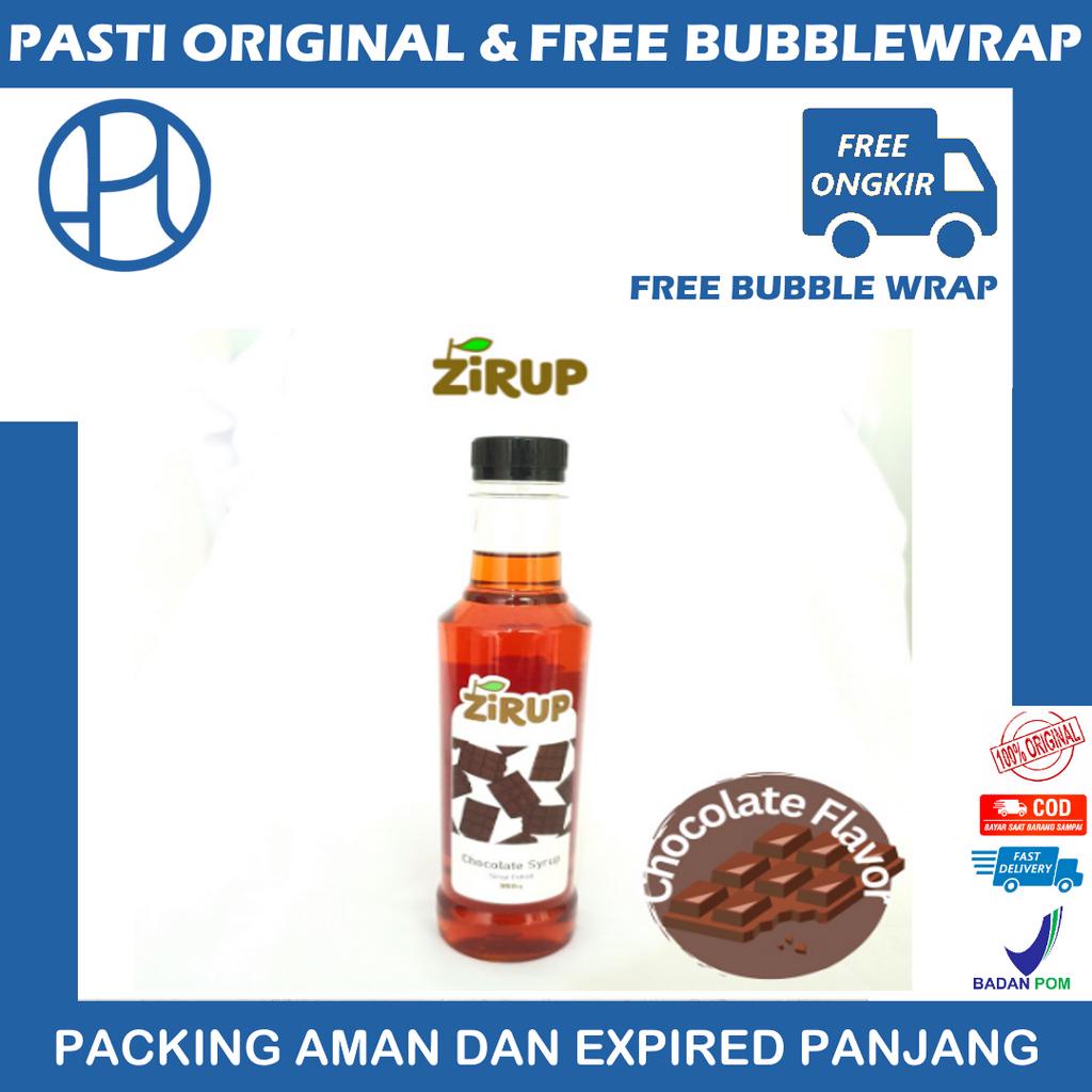 ZIRUP Minuman Sirup Rasa COKELAT CHOCOLATE FLAVOR 350ML