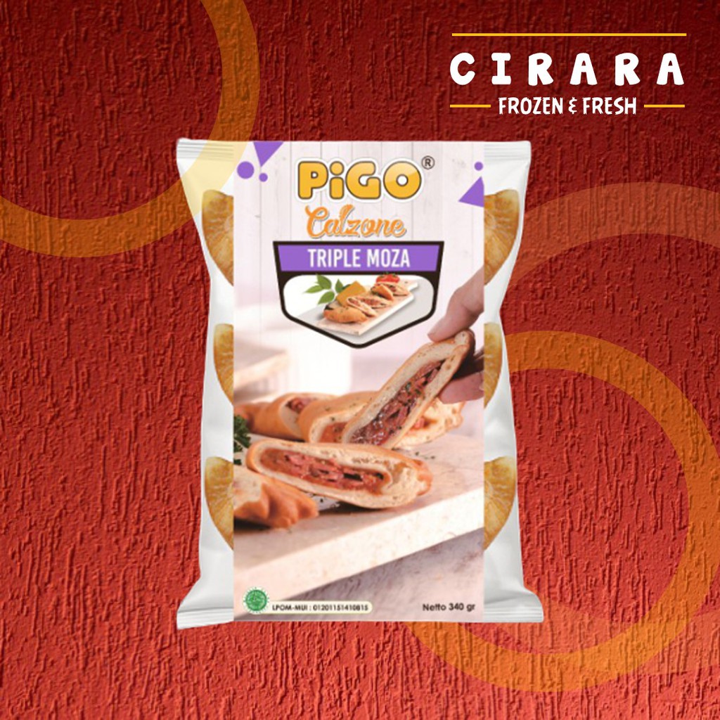 

PiGO Calzone Triple Mozza Pizza Goreng Jumbo