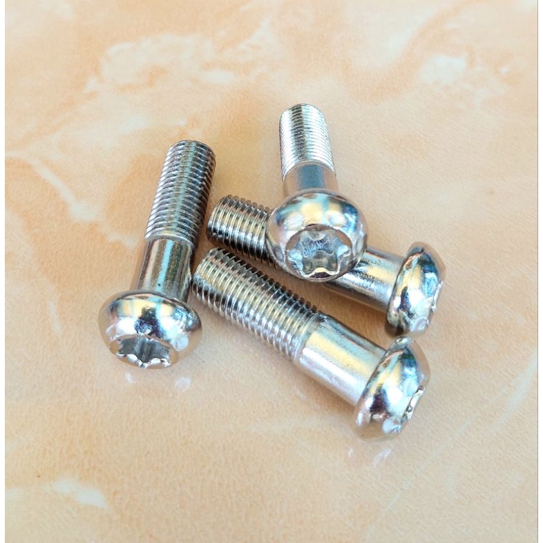 Baut bintang kaliper yamaha rx king,fis r, jupiter