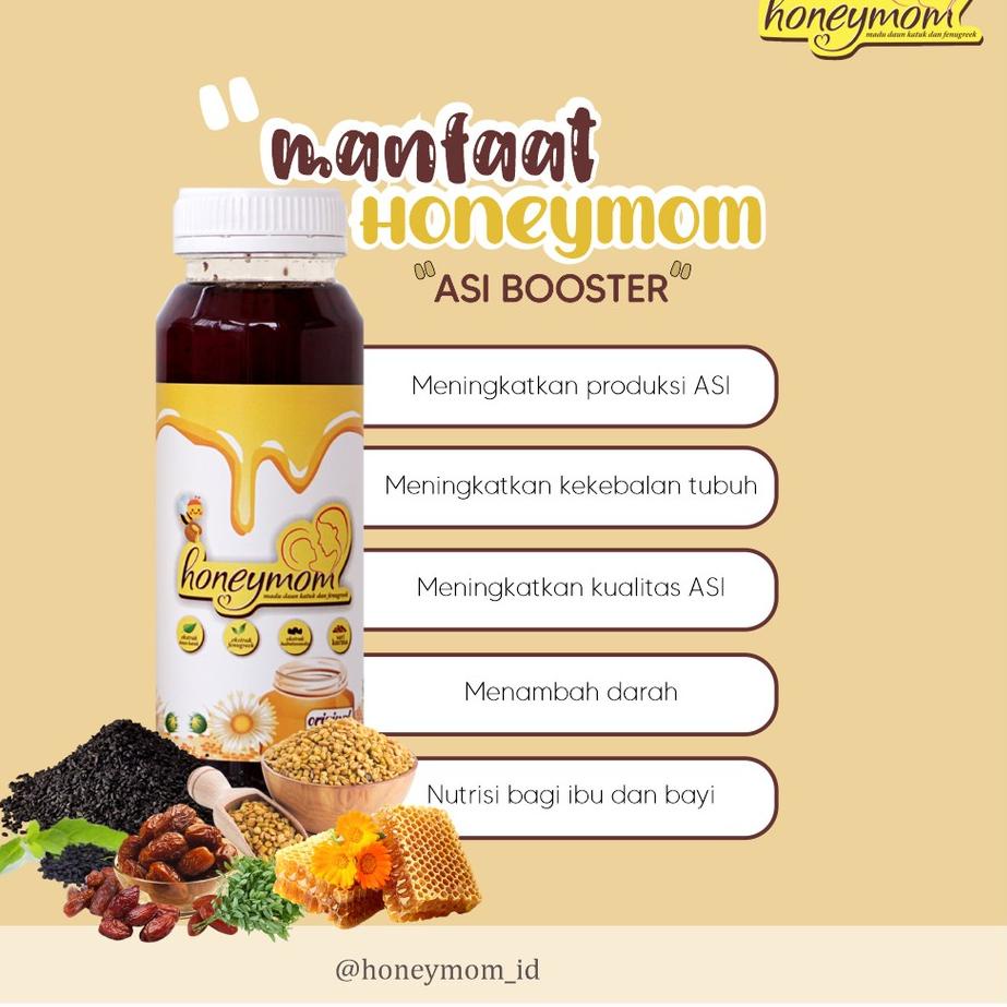 (LANGSUNG ATC..) Madu Ibu Manyusui, Madu Ibu, HoneyMom ASI, ASI Jadi Banyak, ASI Melimpah, Pelancar 