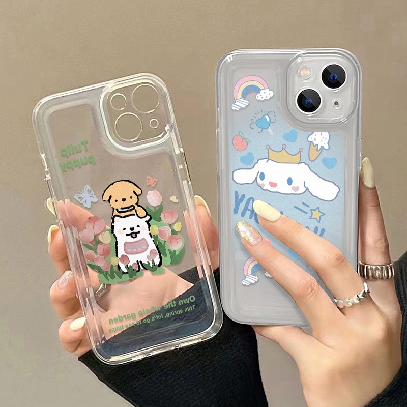 Case Bahan Akrilik TPU Transparan Tahan Banting Untuk iPhone 11 Pro Max 13 Pro 12 Pro XS Max XR X 8 Plus 7 Plus SE 2020 2022