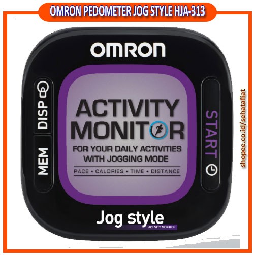 OMRON PEDOMETER JOG STYLE HJA-313 Jogging Activity Monitor
