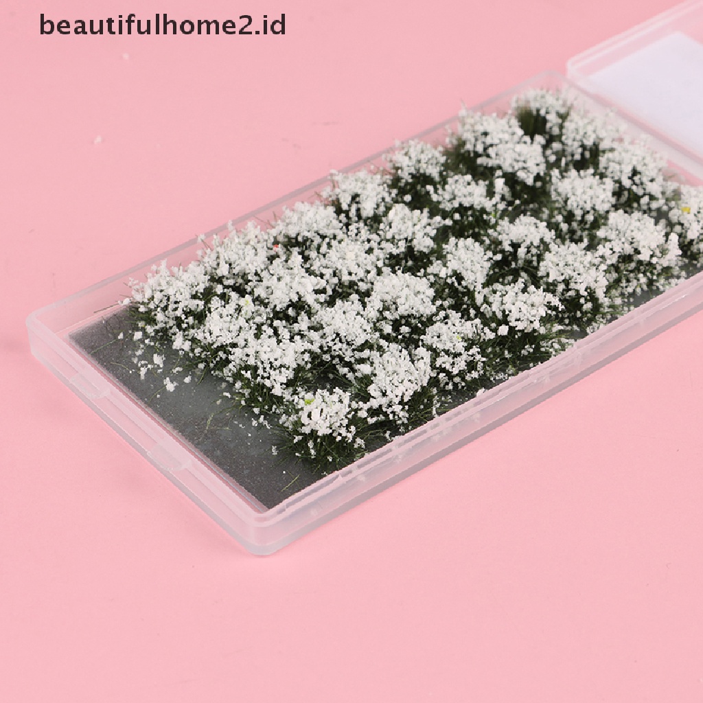 (Beautifulhome2.Id) 28pcs Miniatur Rumput Imitasi Untuk Dekorasi Taman Mini / Lansekap Mikro Diy