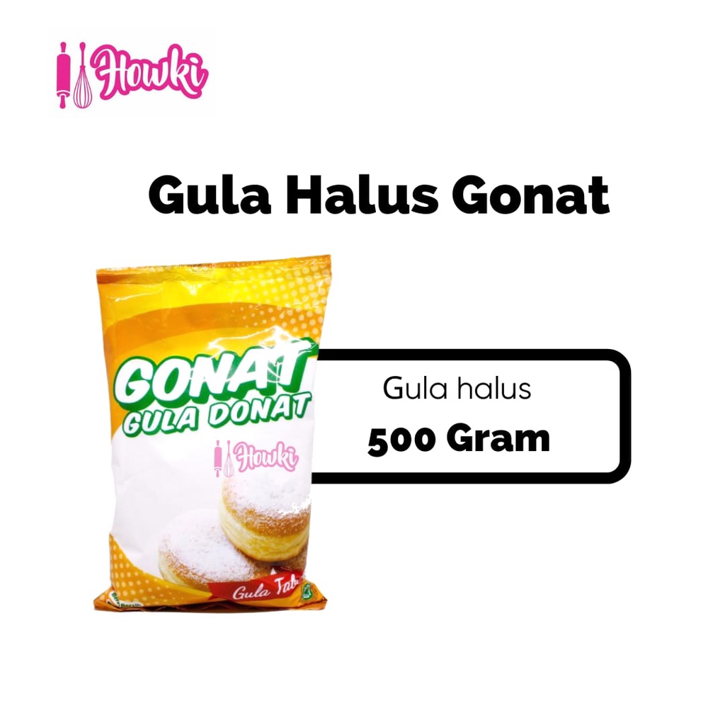 

Gula Donat GONAT Kemasan 500 gr/ gula tabur donat