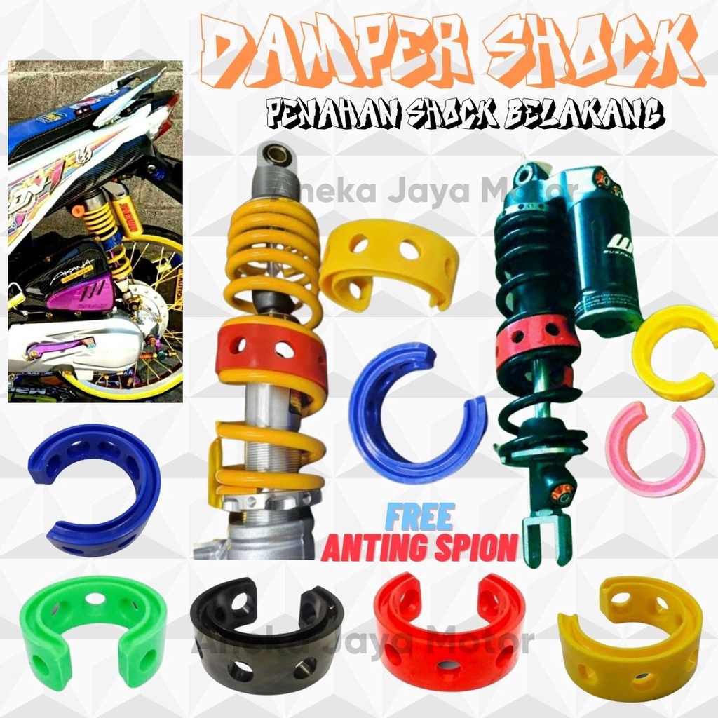 Damper Dumper Shock Skok Motor Bebek Matic Penahan Peredam Shockbreaker Motor Bebek Matic + Free Tut