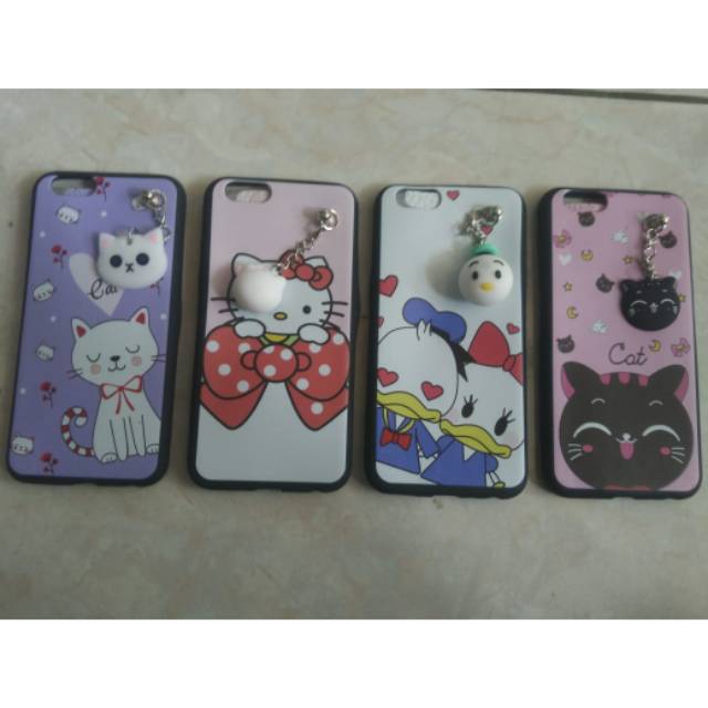 Softcase Oppo A39/A57 Case karakter Motif silikon