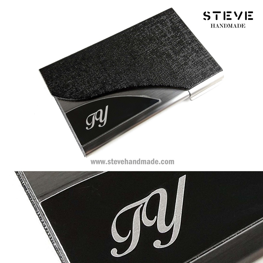 Tempat Kartu Nama Name Card Holder Dompet Kartu Kredit Credit Card Wallet CH0027 Custom Nama &amp; Logo