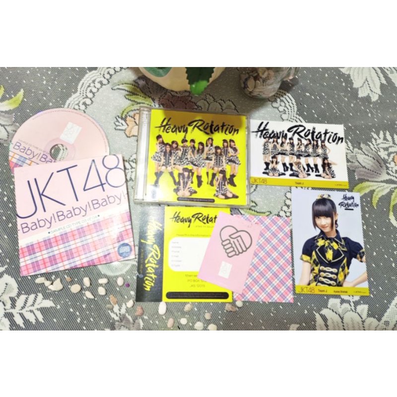 CD+DVD JKT48 Heavy Rotation + CD sample Babybabybaby (RARE) [BOOKED ANDINI]
