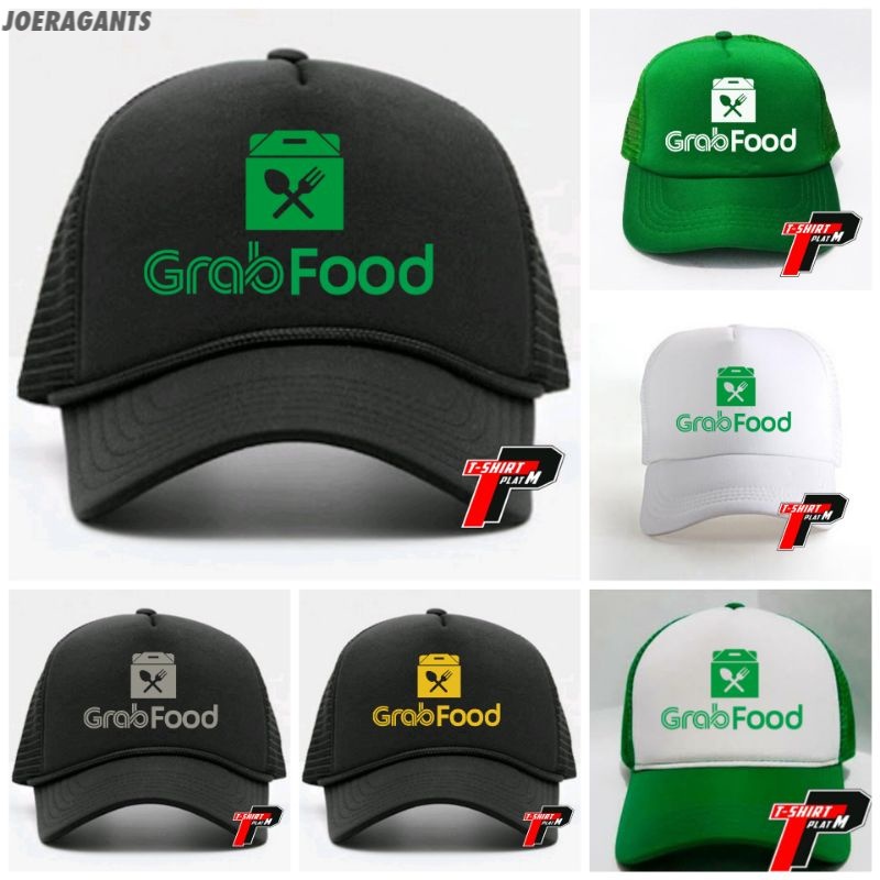 Topi GrabFood Trucker joeragants