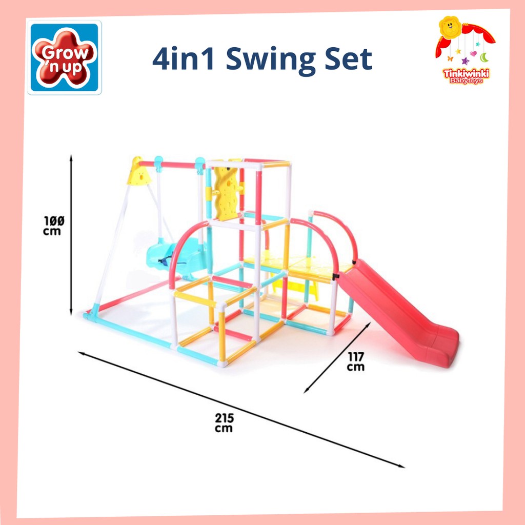 Grow N Up 4in1 Swing Set