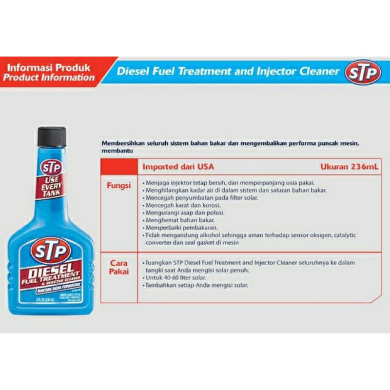 STP DIESEL FUEL TREATMENT