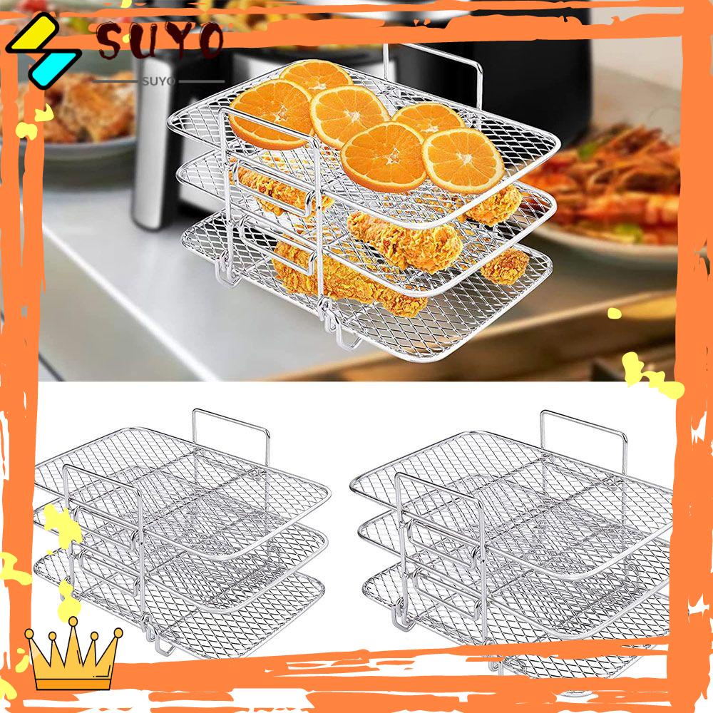 Suyo Rak Panggangan Roti Panggang Bahan Stainless Steel 304 Untuk Dapur / Indoor