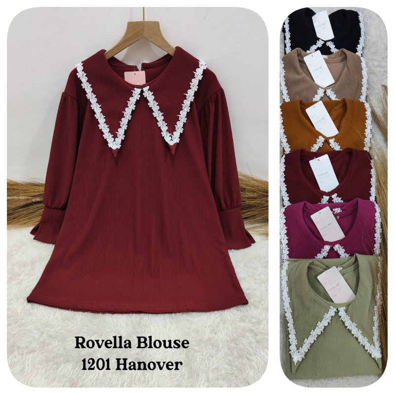 Clarke Atasan hanover | blouse knit hanover 1201