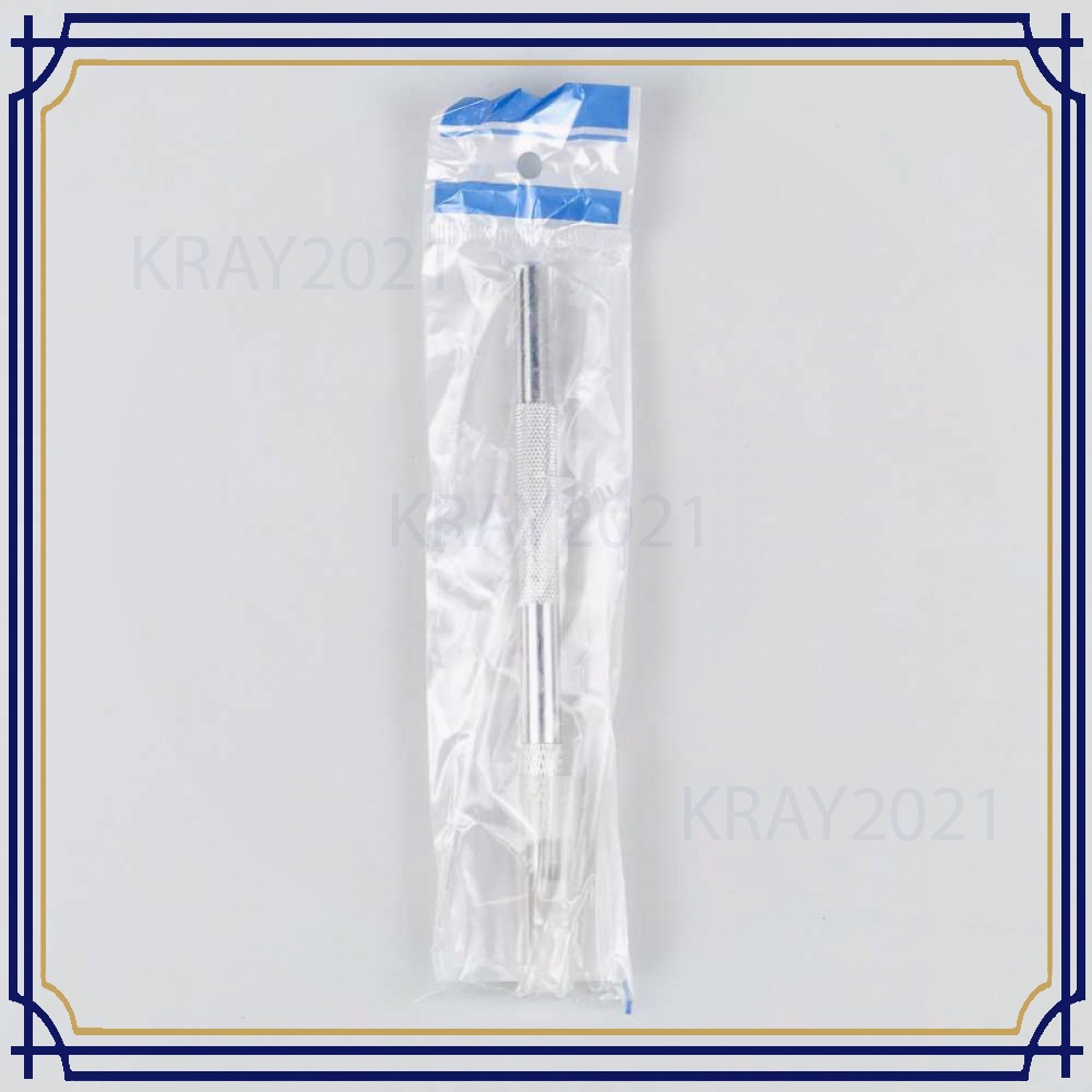 Pisau Ukir Seni Hobby Crafting Art Knife Metal Handle AK125