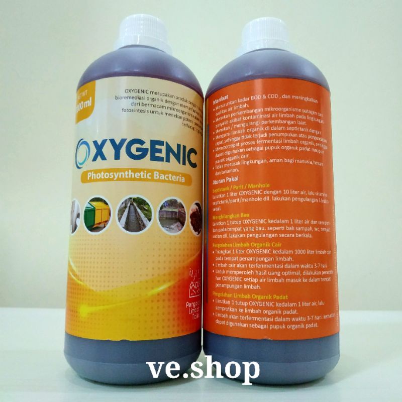 Oxygenic Limbah & Toilet - PSB 1 Lt